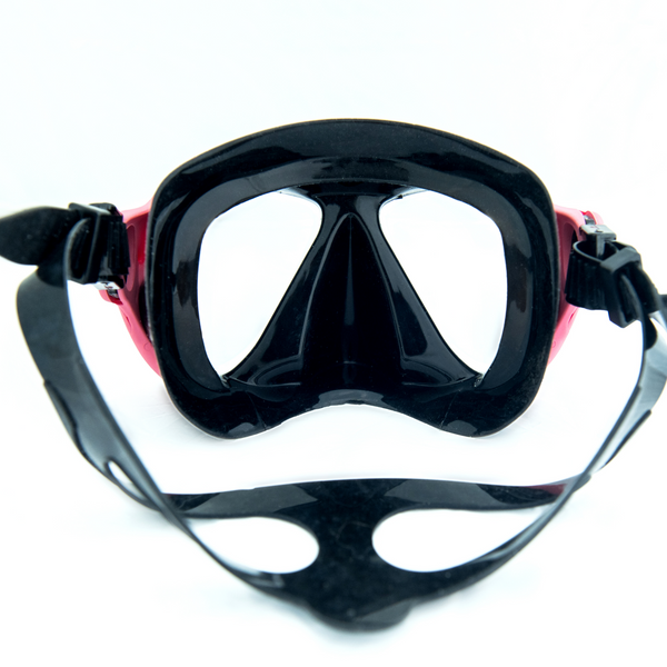 Prescription Mask and Goggles - Grey and Pink