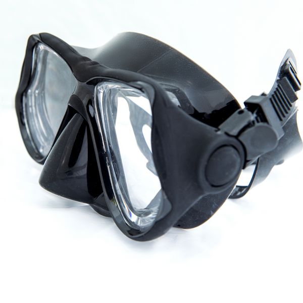 Prescription Mask and Goggles - Blue and Black